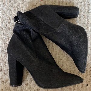 H&M Sparkle Ankle Boots Size 7